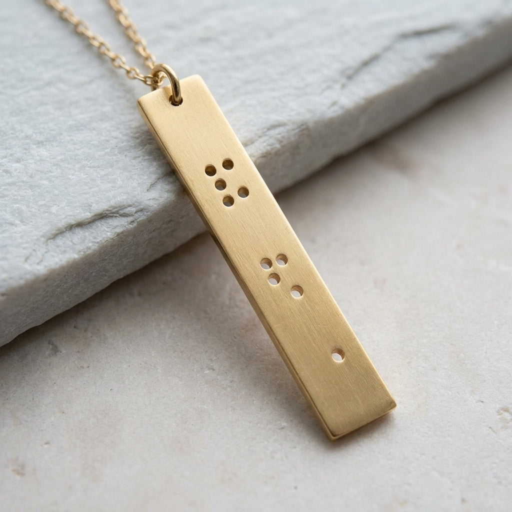 Messenger Bar Necklace