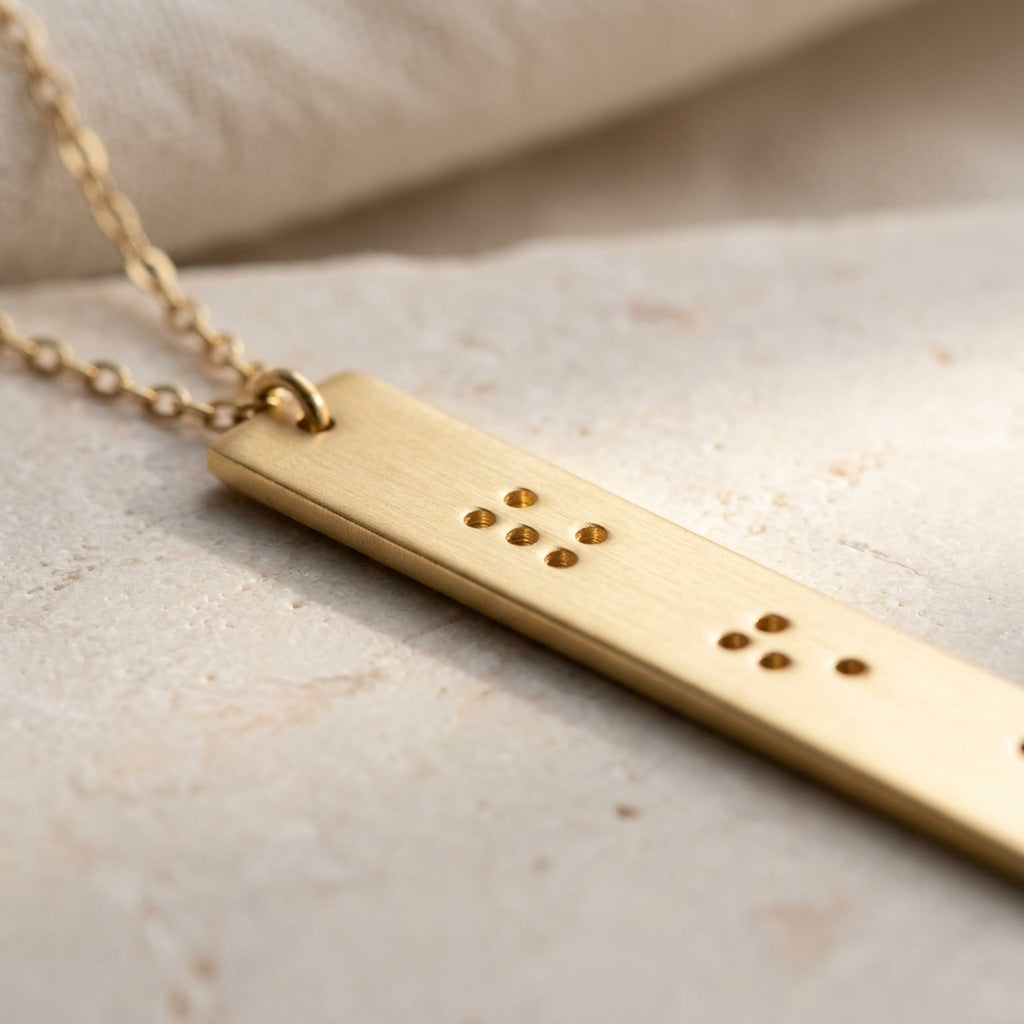 Messenger Bar Necklace